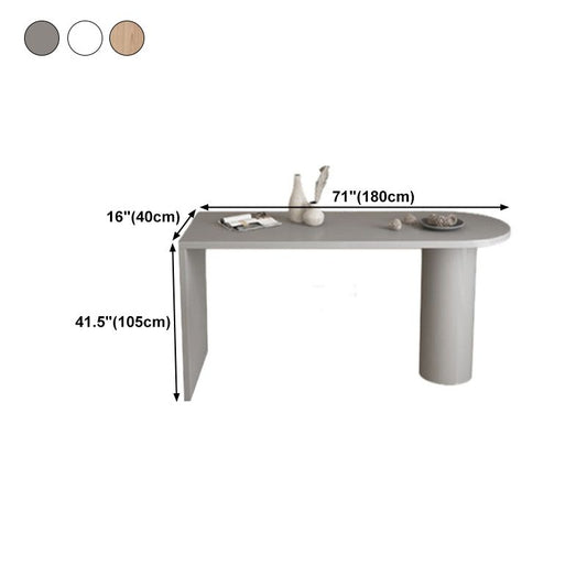 Industrial Style Wood Top Counter Table 42-inch Height Table for Living Room Clearhalo 'Bar Furniture' 'Bar Tables' 'bar_tables' 'furn' 'furn_bar_tables' 'Furniture' 'furniture_bar_tables' 'Kitchen & Dining Furniture' 1200x1200_57f5ef04-4204-425d-b765-ba7df6ca87cb