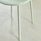 Contemporary Plastic Armless Parson Chair for Home in Matte Finish