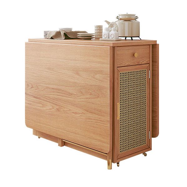 Mid-Century 61.8" Dining Table Rectangle Solid Wood Dining Table for Home (only Table) Clearhalo ' dining_table' 'Dining Tables & Seating' 'Dining Tables' 'furn' 'furn_dining_table' 'Furniture' 'furniture_dining_table' 'Kitchen & Dining Furniture' 'kitchen&dining_furn' 'kitchen' 'kitchen_dining_table' 1200x1200_57f9e590-3c2f-42bb-8c88-dde892aab13b