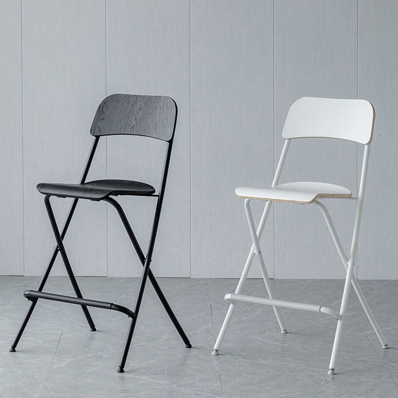 Wood Folding Bar & Counter Stool Modern Low Back Footrest Indoor Bar Stool Clearhalo 'Bar Furniture' 'Bar Stools' 'bar_stools' 'furn' 'furn_bar_stools' 'furniture_bar_stools' 'Kitchen & Dining Furniture' 'kitchen&dining_furn' 'kitchen' 'kitchen_furn' Furniture' 1200x1200_57fa28bc-eacc-4cec-9ffe-8718339e57e9