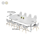 Modern Style Oval Writing Desk Wooden Parsons Base Office Desk Clearhalo 'furn' 'furn_office_desk' 'Furniture' 'furniture_office_desk' 'Office Desks' 'Office Furniture' 'office_desk' 1200x1200_57fb0fea-ba0d-45f8-ba66-62a897954df3