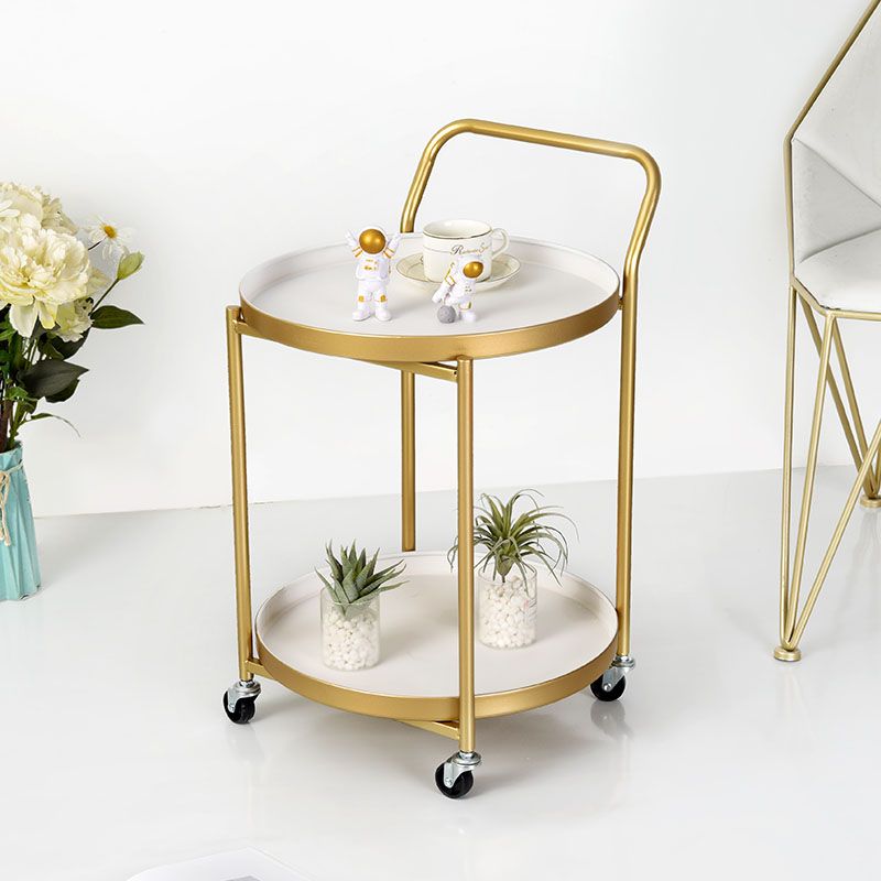 Tavolino laterale di metà secolo largo 15,75 pollici