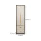 Contemporary Wardrobe Closet with Shelves Engineered Wood Wardrobe Armoire
