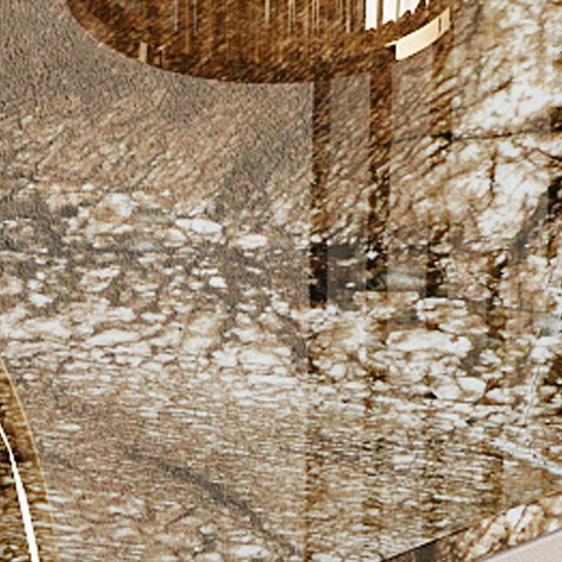 Tavolo da vanità a specchio illuminato set lussuoso tavolo da toeletta da top in pietra