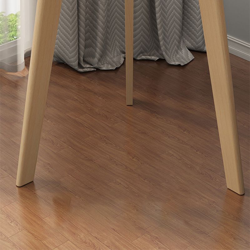 Tavolo da laterale del soggiorno in legno rotondo 3 gambe tavolino in bianco/naturale