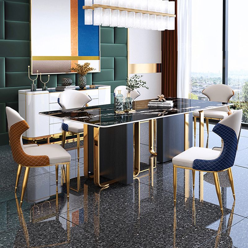 Traditional Luxury Rectangle Furniture Double Pedestal Stone Dining Table Clearhalo ' dining_table' 'Dining Tables & Seating' 'Dining Tables' 'furn' 'furn_dining_table' 'Furniture' 'furniture_dining_table' 'Kitchen & Dining Furniture' 'kitchen&dining_furn' 'kitchen' 'kitchen_dining_table' 1200x1200_580db6e4-eb5a-4028-8b70-50daa504f07e