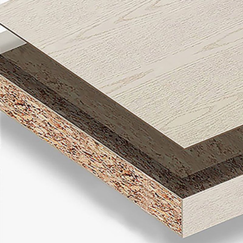 Cómoda de almacenamiento contemporánea Cómoda de madera de ingeniería para dormitorio con cajones