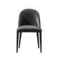 Parsons Side Chair Leather Metal Base Dining Chair for Dining Room Clearhalo 'Dining Chairs' 'Dining Tables & Seating' 'dining_chair' 'furn' 'furn_dining_chair' 'Furniture' 'Kitchen & Dining Furniture' 1200x1200_58184e31-c9e8-46bc-ac74-a3d646b759a2