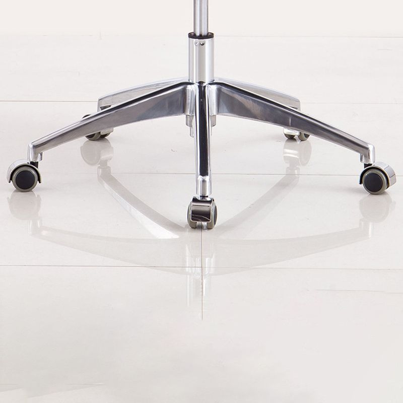 Silla de escritorio de estilo moderno, silla de oficina con respaldo medio/alto para ordenador de cuero