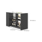 Modern Style Stone Rectangle Bistro Bar Desk Table for Living Room Clearhalo 'Bar Furniture' 'Bar Tables' 'bar_tables' 'furn' 'furn_bar_tables' 'Furniture' 'Kitchen & Dining Furniture' 1200x1200_58209039-927a-4dc4-9079-c783d2836fdd