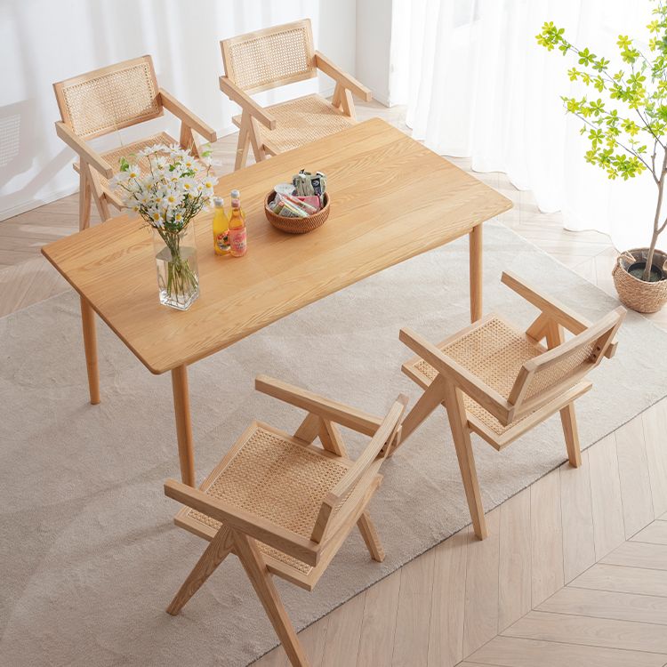 Wood Scandinavian Style Dining Chairs Open Back Dining Side Chair Single Clearhalo ' kitchen&dining_furn' 'Dining Chairs' 'Dining Tables & Seating' 'dining_chair' 'furn' 'furn_dining_chair' 'Furniture' 'furniture_dining_chair' 'Kitchen & Dining Furniture' 'kitchen' 1200x1200_5821bd29-2e3a-4293-b9c5-c31455c457f1