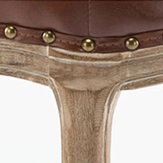 Farmhouse Home Solid Back Arm Chair Leather Matte Finish Dining Chair Clearhalo 'Dining Chairs' 'Dining Tables & Seating' 'dining_chair' 'Furniture' 'furniture_dining_chair' 'Kitchen & Dining Furniture' 1200x1200_5821bf96-c1de-42a1-97f8-f5ef302048e5