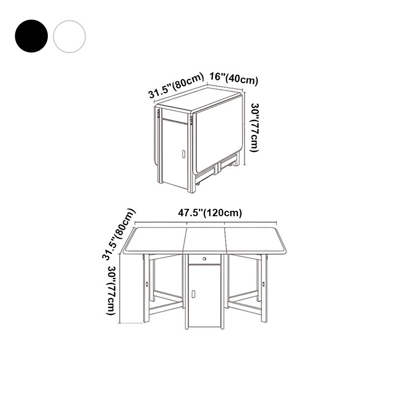 Mid-Century Modern Dining Table Rubberwood Solid Wood Table (only table) Clearhalo ' dining_table' 'Dining Tables & Seating' 'Dining Tables' 'furn' 'furn_dining_table' 'Furniture' 'furniture_dining_table' 'Kitchen & Dining Furniture' 'kitchen&dining_furn' 'kitchen' 'kitchen_dining_table' 1200x1200_58222efc-f3b0-4847-9bd6-8d6d30ff1b6e
