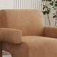 35.43" Wide Contemporary Style Single Sofa Chair Fixed Back Fabric Arm Chair