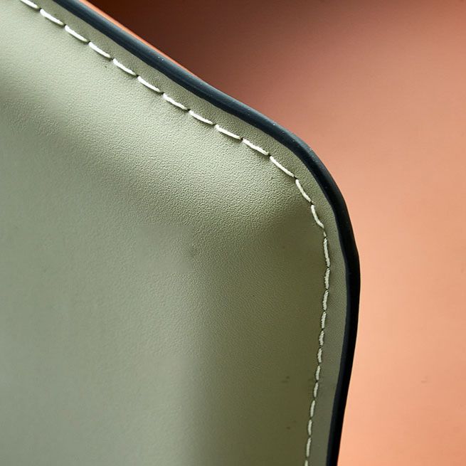 Dining Room Leather Contemporary Dining Chair Solid Back Chair with Arm Clearhalo ' kitchen&dining_furn' 'Dining Chairs' 'Dining Tables & Seating' 'dining_chair' 'furn' 'furn_dining_chair' 'Furniture' 'furniture_dining_chair' 'Kitchen & Dining Furniture' 'kitchen' 1200x1200_58253b32-7cc3-4d7f-8224-02631542d0d9