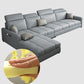 Modern L-Shape Sectional Recessed Arm Sofa and Chaise with Storage for Four People Clearhalo 'furn' 'furn_sectionals' 'Furniture' 'furniture_sectionals' 'kitchen' 'kitchen_sectionals' 'Living Room Furniture' 'Sectionals' 1200x1200_582dc4bc-2ab1-4b84-b660-a61160069777