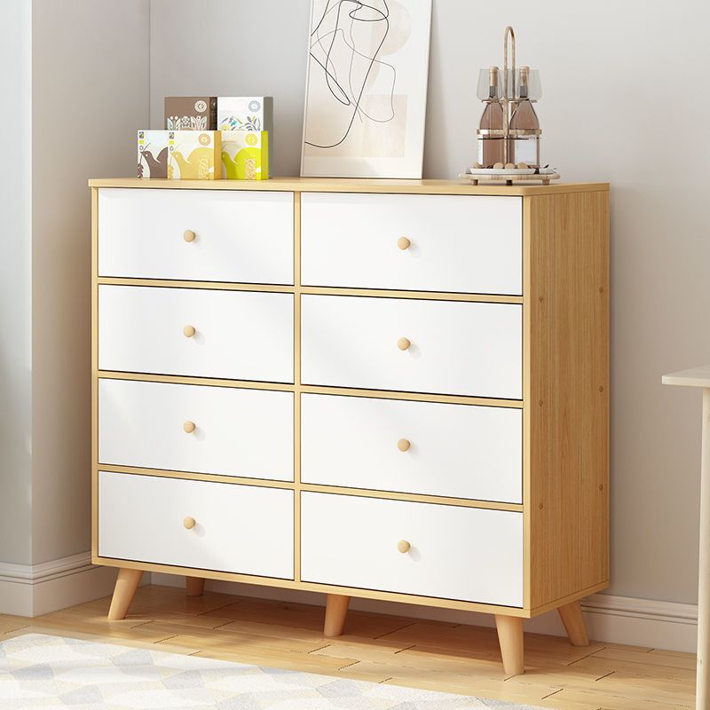 Contemporary Accent Chest with Drawers Wooden Straight Legs Chest Clearhalo 'Cabinets & Chests' 'cabinets_chests' 'furn' 'furn_cabinets_chests' 'Furniture' 'Living Room Furniture' 1200x1200_582f2105-58ca-4334-95f9-be408abbbbd5