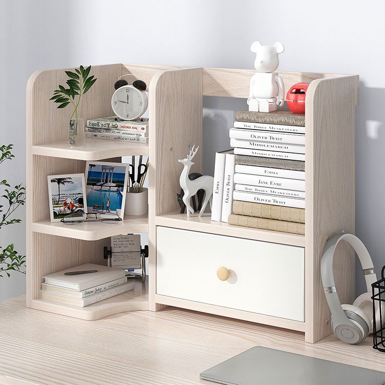 Modern Style Bookshelf Engineer Wood Bookcase with Drawer for Home Clearhalo 'Bookcases' 'furn' 'furn_bookcases' 'Furniture' 'Office Furniture' 1200x1200_5831e98b-2d02-47ba-8a3f-4203c3721b85