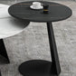 White Round Coffee Table Slate Coffee Table Set with Black Legs Clearhalo 'Coffee & Accent Tables' 'Coffee Tables' 'coffee_tables' 'furn' 'furn_coffee_tables' 'Furniture' 'Living Room Furniture' 1200x1200_5833d08f-ed10-456d-ab2b-612296a53c97