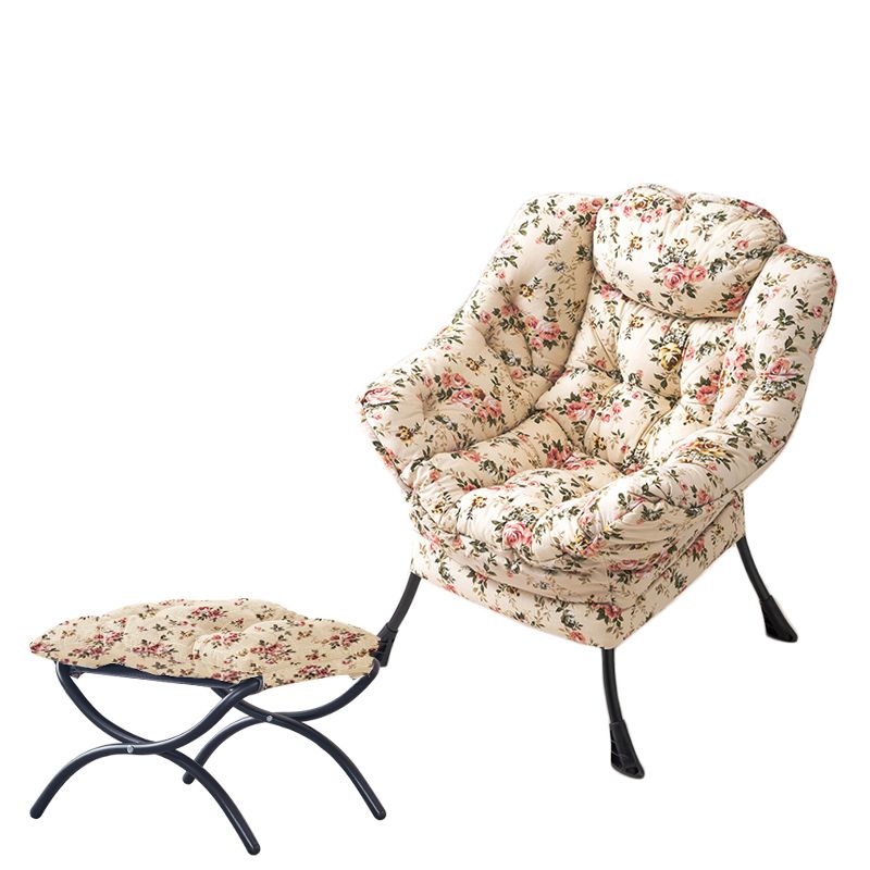 Faux Leather/Faux Fur Chair 31.4" L x 25.5" W x 35.4" H Arms Included Chair Clearhalo 'Accent Chairs' 'accent_chairs' 'Chairs & Seating' 'furn' 'furn_accent_chairs' 'Furniture' 'furniture_accent_chairs' 'Living Room Furniture' 1200x1200_5833f300-50f7-4cea-9202-3dc48b0a4218