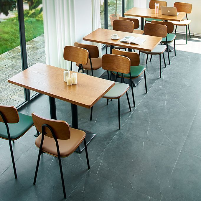 Industrial Style Dining Site Table MDF Dining Room Collection for Home Clearhalo ' dining_table' 'Dining Tables & Seating' 'Dining Tables' 'furn' 'furn_dining_table' 'Furniture' 'furniture_dining_table' 'Kitchen & Dining Furniture' 'kitchen&dining_furn' 'kitchen' 'kitchen_dining_table' 1200x1200_5837e933-9660-4afb-aefe-cf8a8194b790