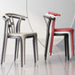 Contemporary Style Plastic Dining Chair Wishbone Back Chair for Kitchen Clearhalo ' kitchen&dining_furn' 'Dining Chairs' 'Dining Tables & Seating' 'dining_chair' 'furn' 'furn_dining_chair' 'Furniture' 'furniture_dining_chair' 'Kitchen & Dining Furniture' 'kitchen' 1200x1200_583875af-0408-41a0-9f0b-4a568e20fc9a
