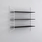 7.87"W Bookcase Contemporary Style Wall Mounted Bookshelf for Home Office
