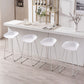Modern Style Metal Low Back and Strap Pedal Bar Stool 30-inch Coffee Shop Bar Stool Clearhalo 'Bar Furniture' 'Bar Stools' 'bar_stools' 'furn' 'furn_bar_stools' 'furniture_bar_stools' 'Kitchen & Dining Furniture' 'kitchen&dining_furn' 'kitchen' 'kitchen_furn' Furniture' 1200x1200_583e8358-c152-4265-8b99-5efad119d58c