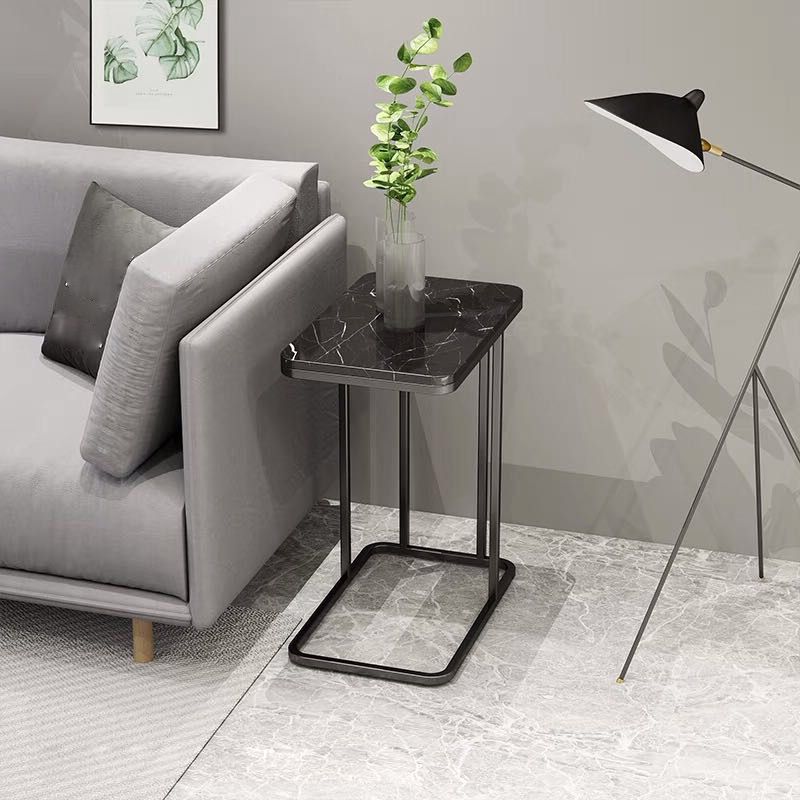 23.83 "Table de altura contemporánea de la mesa auxiliar de la mesa del lado C de metal C