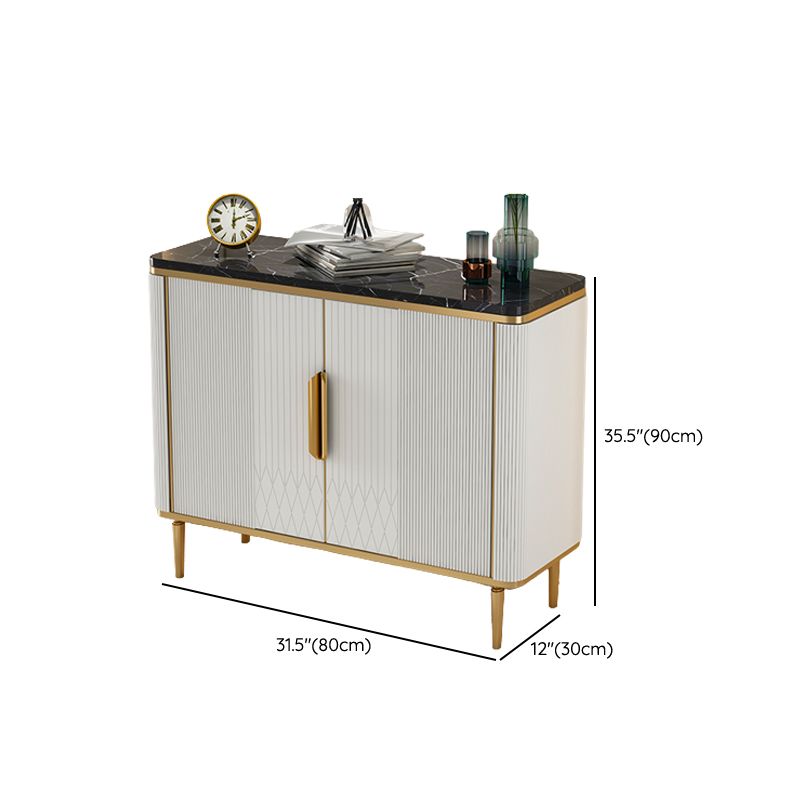 Tavolo da buffet contemporaneo tavolo da sideboard in legno con gambe per cucina