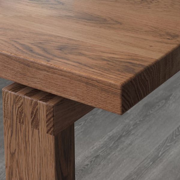 Glam Solid Wood Brown Dining Table Rectangle Shape Standard Dining Table for Kitchen Clearhalo ' dining_table' 'Dining Tables & Seating' 'Dining Tables' 'furn' 'furn_dining_table' 'Furniture' 'furniture_dining_table' 'Kitchen & Dining Furniture' 'kitchen&dining_furn' 'kitchen' 'kitchen_dining_table' 1200x1200_58478ffe-6032-4203-867e-564aaaac11b9