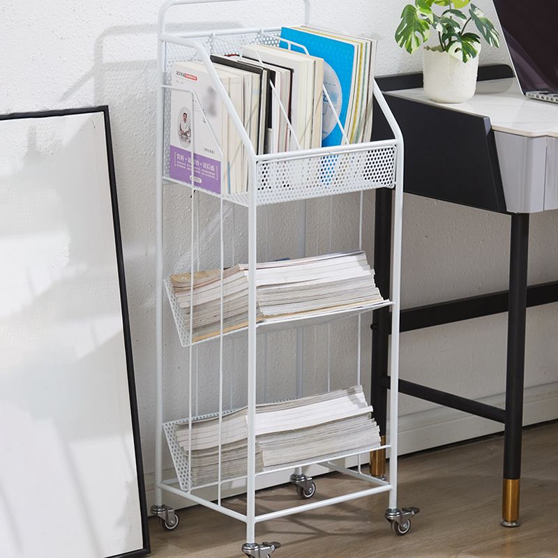 13.8"L Glam Style Bookcase Open Back Shelf Bookcase for Office and Study Room Clearhalo 'Bookcases' 'furn' 'furn_bookcases' 'Furniture' 'furniture_bookcases' 'Office Furniture' 1200x1200_58481751-3b45-4574-b9e3-3c0b5267815e