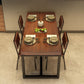 Industrial Dining Room Table Pine Solid Wood Table with Trestle Base for Home Kitchen Dinner Clearhalo ' dining_table' 'Dining Tables & Seating' 'Dining Tables' 'furn' 'furn_dining_table' 'Furniture' 'furniture_dining_table' 'Kitchen & Dining Furniture' 'kitchen&dining_furn' 'kitchen' 'kitchen_dining_table' 1200x1200_584848e5-d92c-4b0d-be49-370fc785b0d8