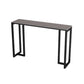 Industrial Rectangle Indoor Bar Dining Table Grey Stone Bistro Table Fixed Table Clearhalo 'Bar Furniture' 'Bar Tables' 'bar_tables' 'furn' 'furn_bar_tables' 'Furniture' 'furniture_bar_tables' 'Kitchen & Dining Furniture' 'kitchen&dining_furn' 'kitchen' 1200x1200_5849a58f-5cc5-4d20-a301-50c3faa6ab63