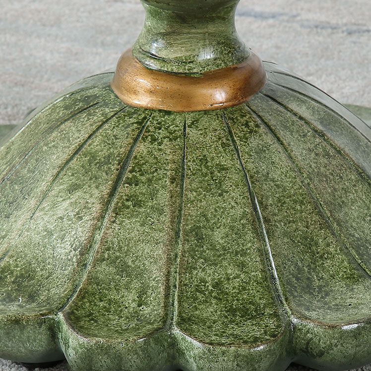 Tavolino in legno in legno in stile country francese 26.77 "tavolo da piedistallo alto