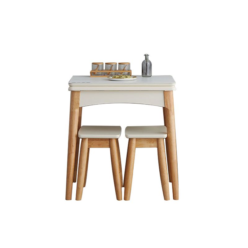 Modern Extendable Dining Table Sintered Stone Dining Table for Dining Room Clearhalo 'Dining Tables & Seating' 'Dining Tables' 'dining_table' 'furn' 'furn_dining_table' 'Furniture' 'Kitchen & Dining Furniture' 1200x1200_584f27ac-185c-4567-babe-745d09881fc6