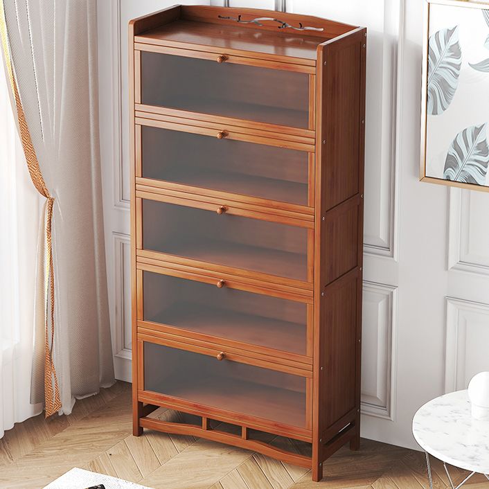 Standard Shelf Bookcase with Doors Modern Bookshelf for Home Office Clearhalo 'Bookcases' 'Furniture' 'furniture_bookcases' 'Office Furniture' 1200x1200_585209c8-29e3-47ea-aa03-3485c48f34c8