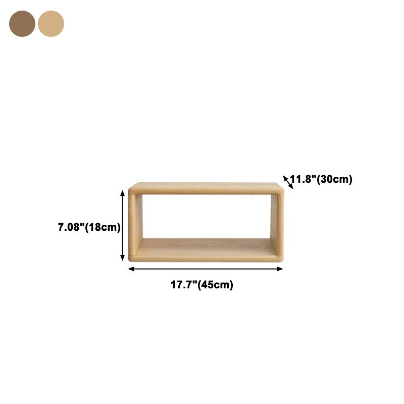 Contemporary Solid Wood Bookshelf Open Back Bookcase for Home Office Clearhalo 'Bookcases' 'furn' 'furn_bookcases' 'Furniture' 'Office Furniture' 1200x1200_58559cd8-44c6-4444-9f56-627f847384f6