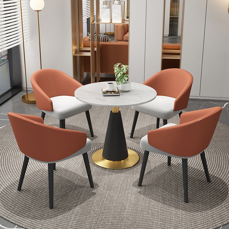 Modern Design 1/2/3/4/5 Round Dining Room Table Set for Home Use Clearhalo 'Dining Room Sets' 'Dining Tables & Seating' 'dining_room_set' 'furn' 'furn_dining_room_set' 'Furniture' 'furniture_dining_room_set' 'Kitchen & Dining Furniture' 'kitchen&dining_furn' 'kitchen' 1200x1200_58561b2e-7614-4db7-875e-82425185086f