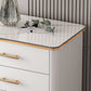 Classic Glam Lingerie Chest Vertical Marble Storage Chest with Drawers for Bedroom Clearhalo 'Bedroom Furniture' 'Dressers & Chests' 'dressers_chests' 'furn' 'furn_dressers_chests' 'Furniture' 1200x1200_585758dd-c9b6-4efc-bad8-5a4b8ca67c8f