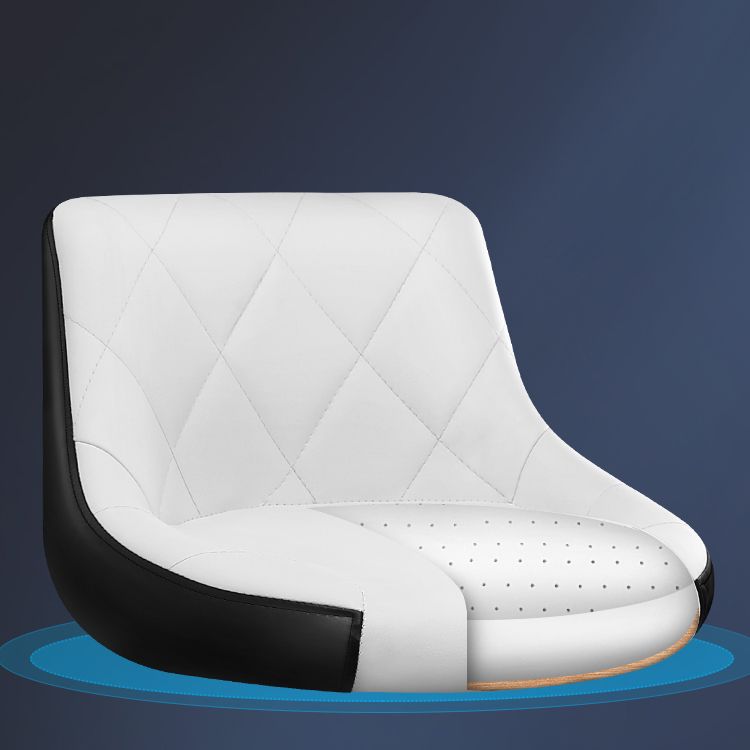 Indoor Modern Leather Bat Stool Bucket Adjustable Backrest Counter Height Stool Clearhalo 'Bar Furniture' 'Bar Stools' 'bar_stools' 'furn' 'furn_bar_stools' 'furniture_bar_stools' 'Kitchen & Dining Furniture' 'kitchen&dining_furn' 'kitchen' 'kitchen_furn' Furniture' 1200x1200_585dac5f-ca56-4c18-ba7a-966da27f1d61