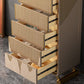 15.6-inch W Classic Glam Storage Chest Stone Storage Chest Dresser Clearhalo 'Bedroom Furniture' 'Dressers & Chests' 'dressers_chests' 'furn' 'furn_dressers_chests' 'Furniture' 1200x1200_585e3a19-4a9d-43f1-994d-84cf4695a22e