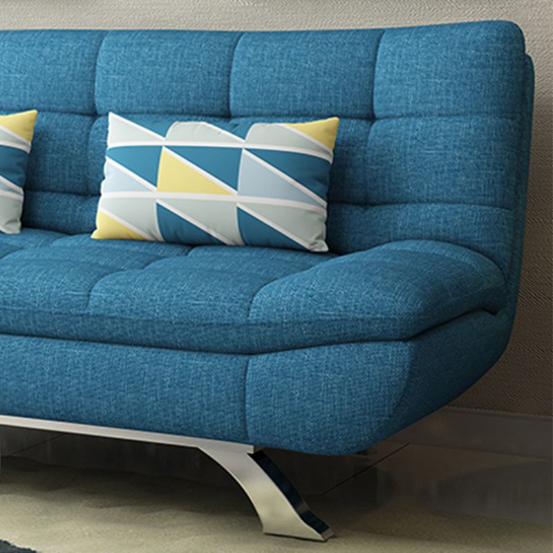 Eigentijdse faux leer en katoenen blend cabriolet sofa bed