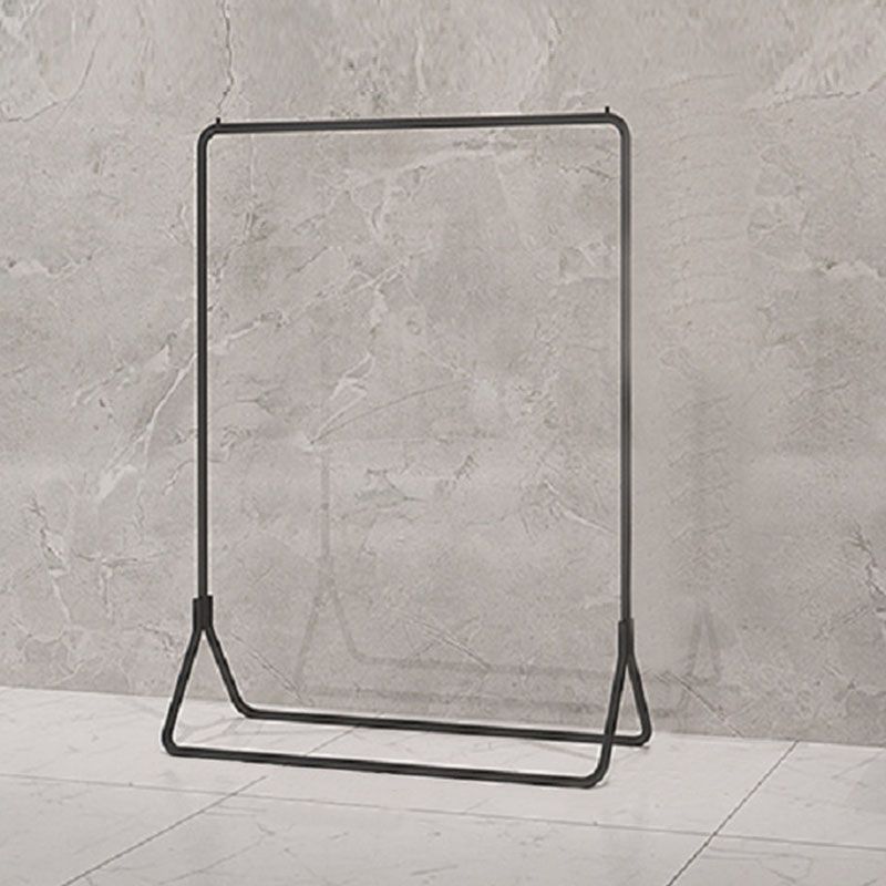 Kit de entrada de riel colgante contemporáneo de árbol de metal en negro