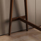Table de salle à manger de bar d'intérieur rectangulaire, table de tabouret de bar en bois massif