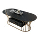 Glam Frame Single Coffee Table Oval Coffee Table with Drawer Clearhalo 'Coffee & Accent Tables' 'Coffee Tables' 'coffee_tables' 'furn' 'furn_coffee_tables' 'Furniture' 'Living Room Furniture' 1200x1200_586494e8-c4c2-4fc8-ae48-e919fefa357a