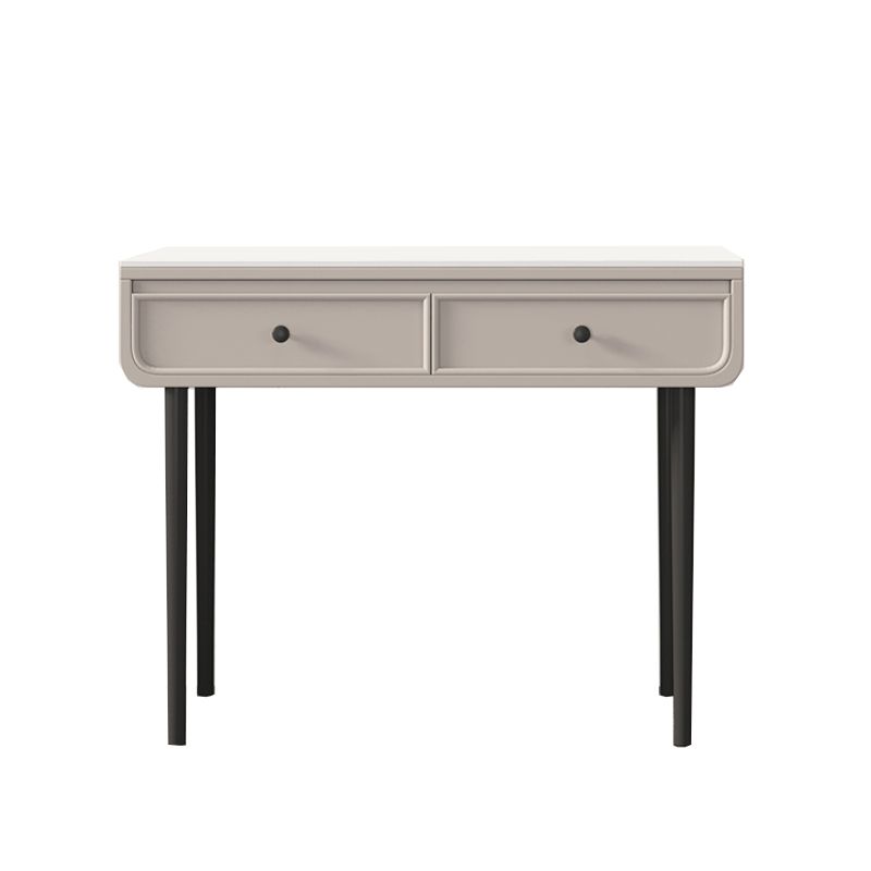 Glam Slate Top Vanity Dressing Table Solid Wood Vanity Desk with Drawers Clearhalo 'Bedroom Furniture' 'furn' 'furn_makeup_vanities' 'Furniture' 'Makeup Vanities' 'makeup_vanities' 1200x1200_58651d9a-e77a-4d66-9da9-5fd82dd4e4c7
