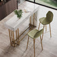 Nordic Sintered Stone Table Rectangle Bar Counter Table for Home Clearhalo 'Bar Furniture' 'Bar Tables' 'bar_tables' 'Furniture' 'furniture_bar_tables' 'Kitchen & Dining Furniture' 1200x1200_58673943-cc59-44d9-8a3e-5b74d4d0d4e5