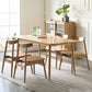 Contemporary Style Open Back Chairs Dining Armless Chair with Wooden Legs for Kitchen Clearhalo ' kitchen&dining_furn' 'Dining Chairs' 'Dining Tables & Seating' 'dining_chair' 'furn' 'furn_dining_chair' 'Furniture' 'furniture_dining_chair' 'Kitchen & Dining Furniture' 'kitchen' 1200x1200_5868201c-4302-42e8-a440-4c20e6b45e82