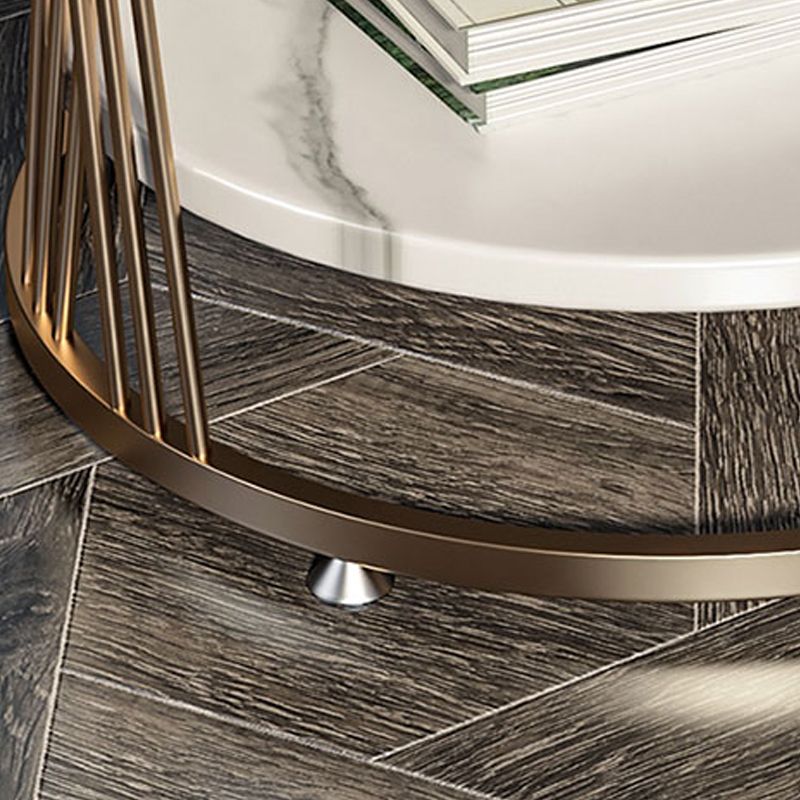 Modern Round Side Table Minimalist Slate Sofa Corner Table with Storage Clearhalo 'Coffee & Accent Tables' 'End & Side Tables' 'end_side_tables' 'furn' 'furn_end_side_tables' 'Furniture' 'Living Room Furniture' 1200x1200_58683650-a754-4a5c-8a3d-0c9df70b5b6f